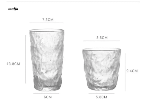 BANKE Glacier Straw Girl Coffee Water Glass Cup - Image 14