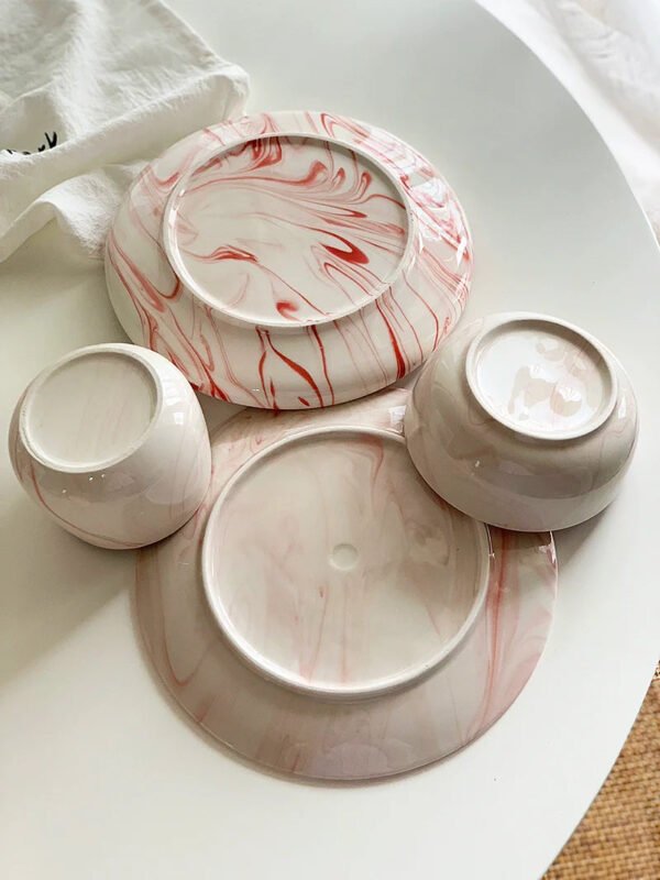YASUKI Jasper Elegant Nordic Marble Ceramic Cup - Image 28