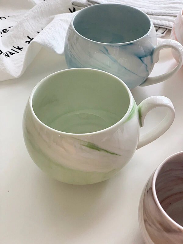 YASUKI Jasper Elegant Nordic Marble Ceramic Cup - Image 23