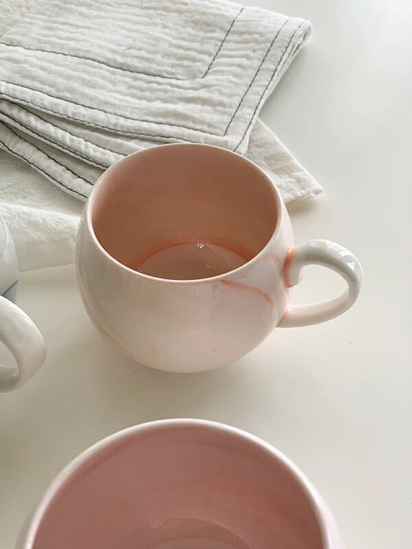 YASUKI Jasper Elegant Nordic Marble Ceramic Cup - Image 31