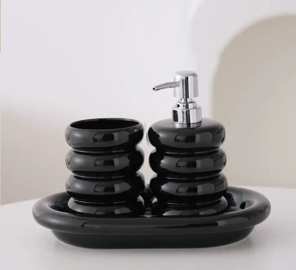 LENYVASEN Esme Elegant Bathroom Wash Cup Set - Image 21