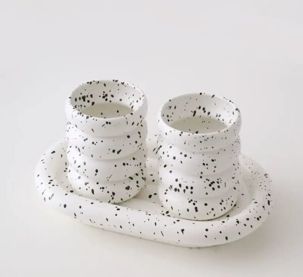 LENYVASEN Esme Elegant Bathroom Wash Cup Set - Image 11
